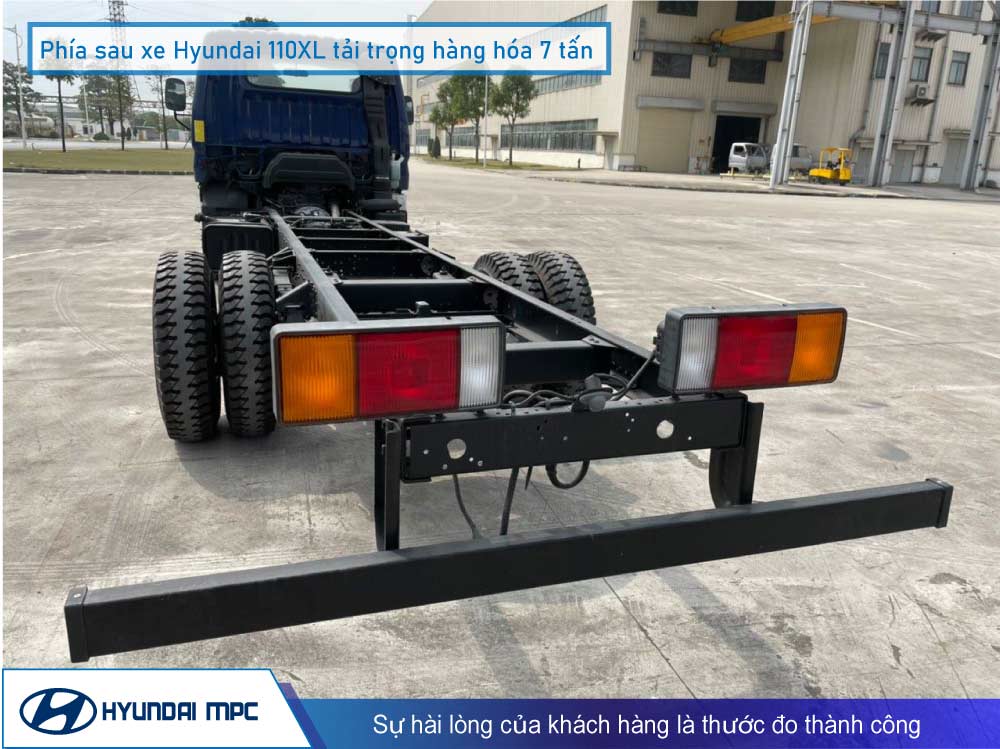 Xe tải Hyundai Mighty 110XL thùng dài 6.3 mét